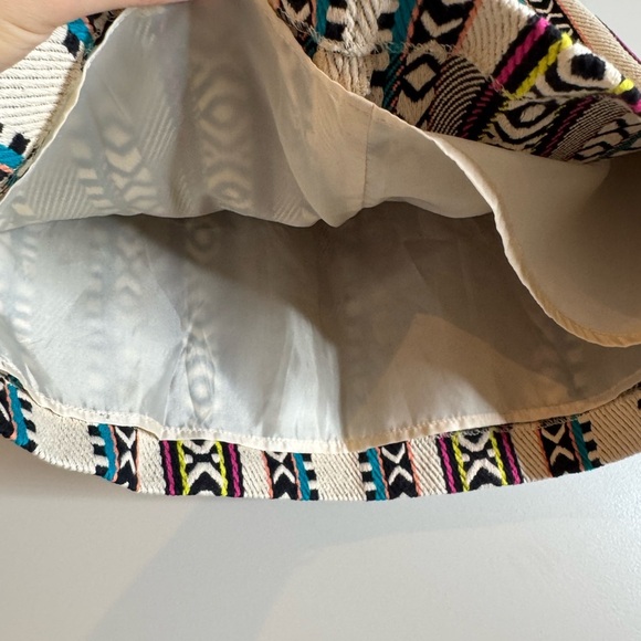 Multicolor Patterned Women's Skirt - Picture 7 of 9